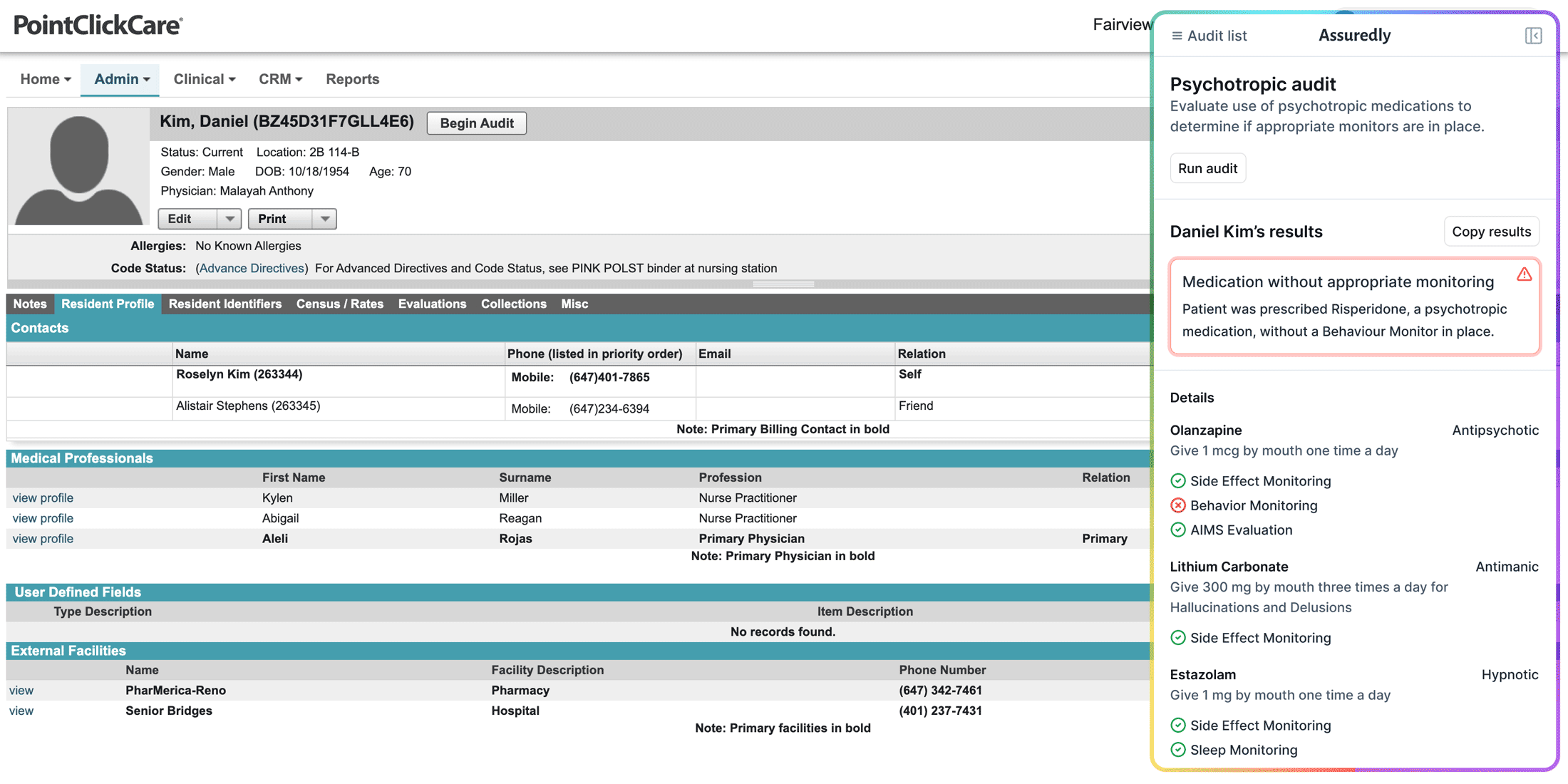 EHR integration